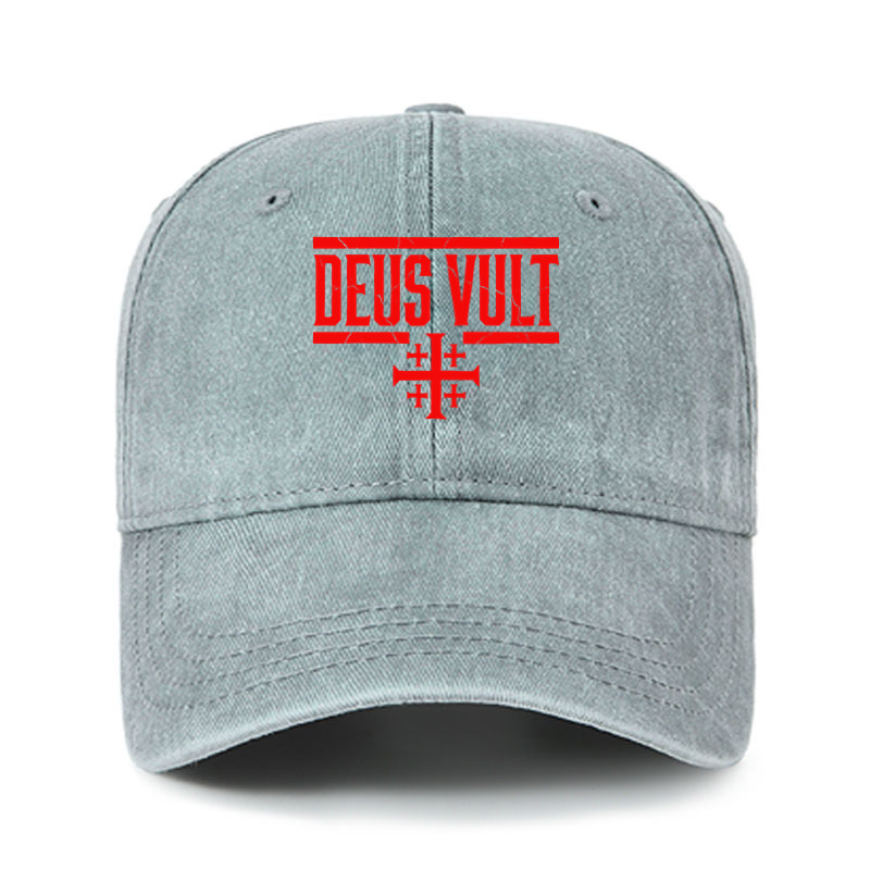 Heritage Washed Cap - Deus Vult