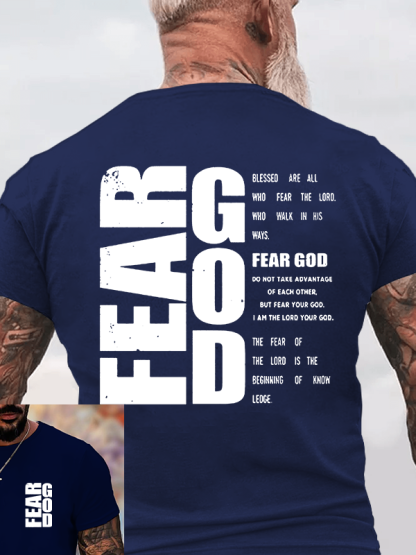 Fear God Christian Cotton T-Shirt