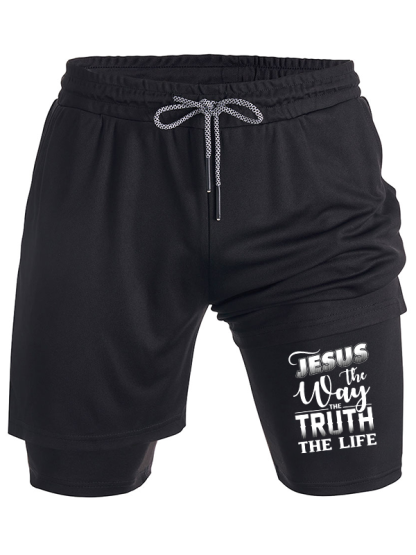 Jesus The Way The Truth The Life Christian Performance Shorts