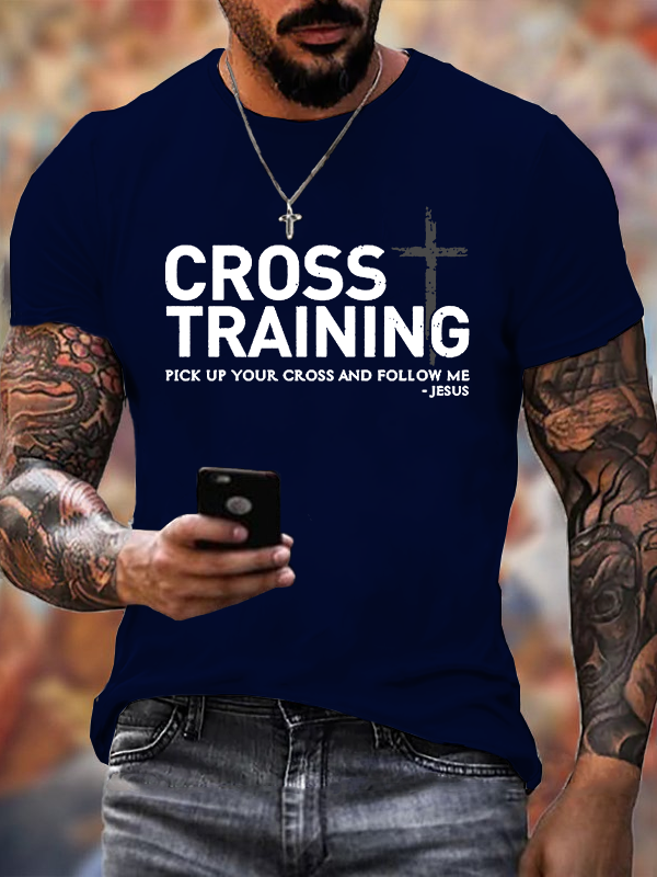 Cross Training Christian Cotton T-Shirt