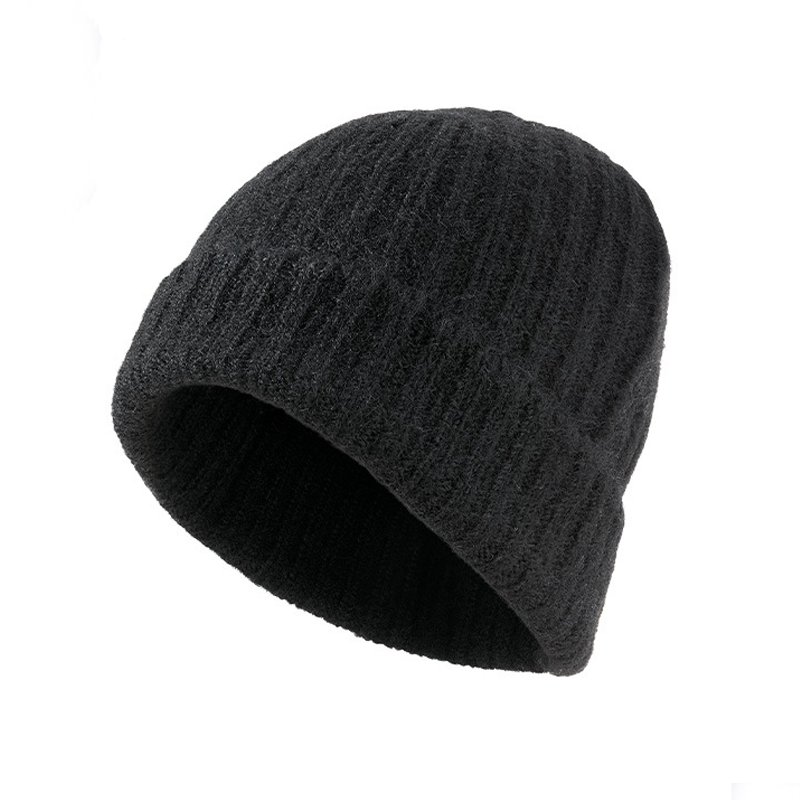 Thick Wool Blend Ear-Cover Beanie