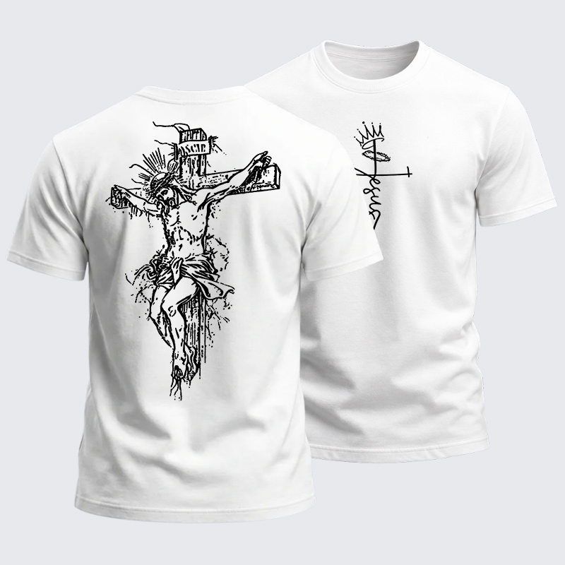 Heavyweight Cotton Tee - Jesus Christ