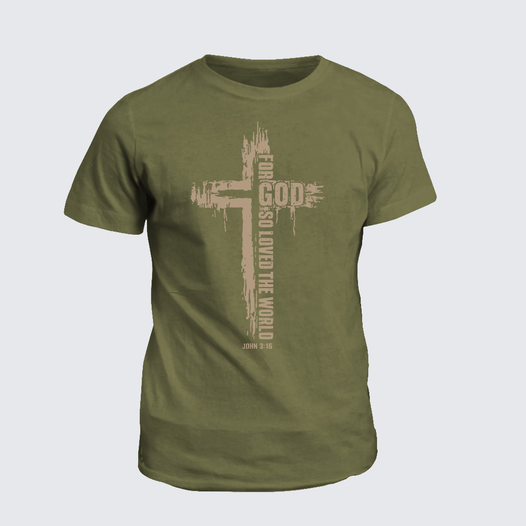 Classic Cotton Tee - God Loved The World