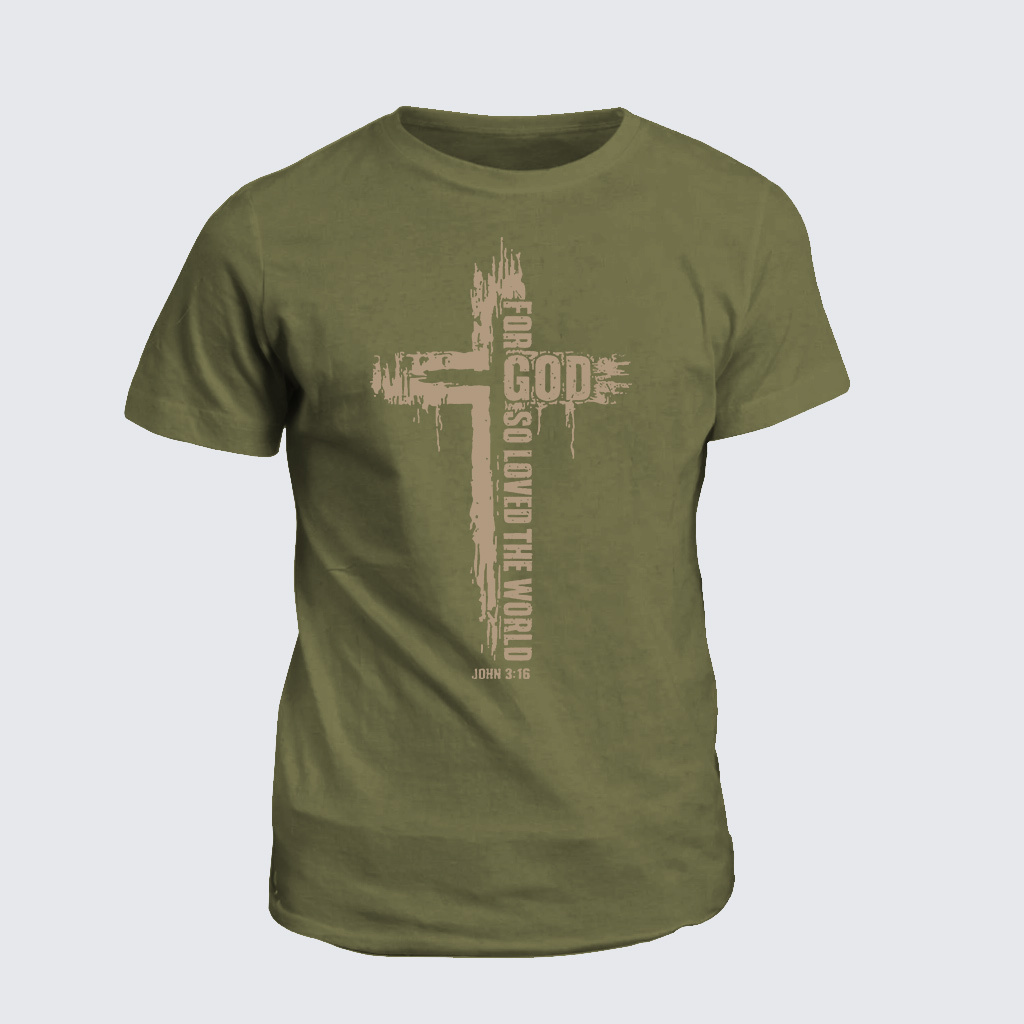 Classic Cotton Tee - God Loved The World