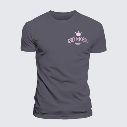 Kimgdom Come Jesus God Christian Premium Mercerized Cotton Tee