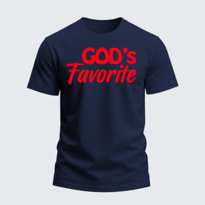 Heavyweight Cotton Tee - God's Favorite