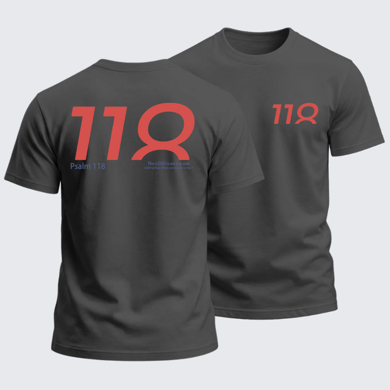 Heavyweight Cotton Tee - Psalm 118
