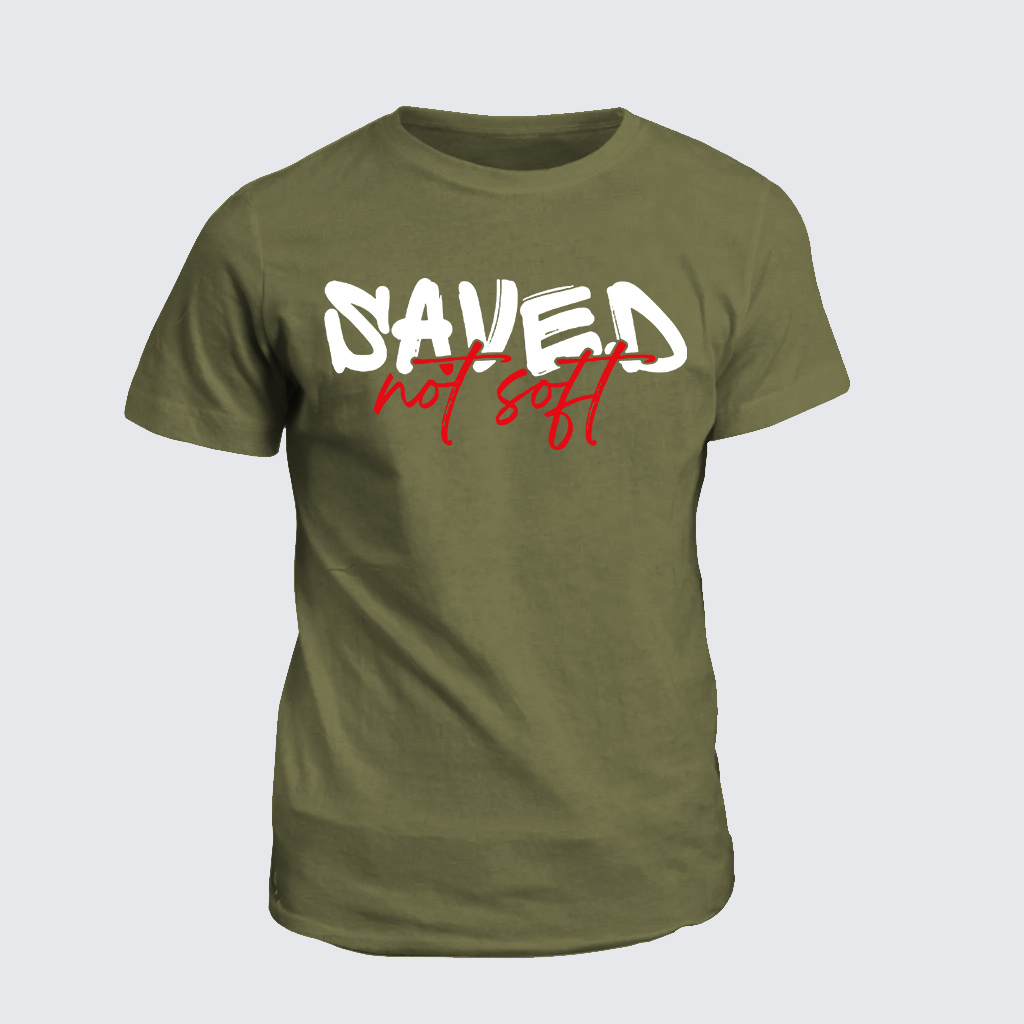 Classic Cotton Tee - Saved Not Soft