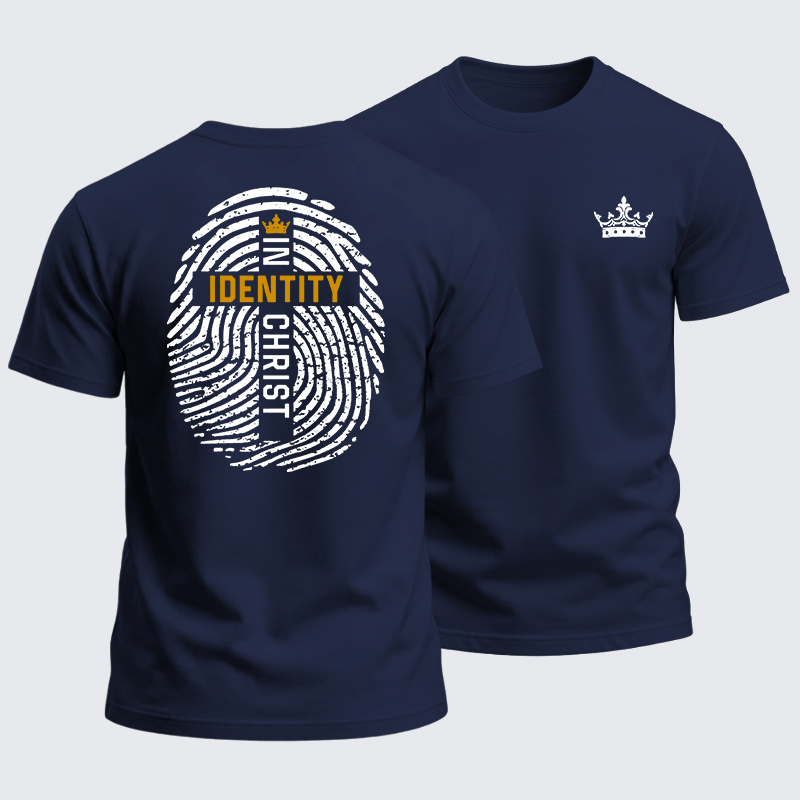Heavyweight Cotton Tee - Identify In Christ