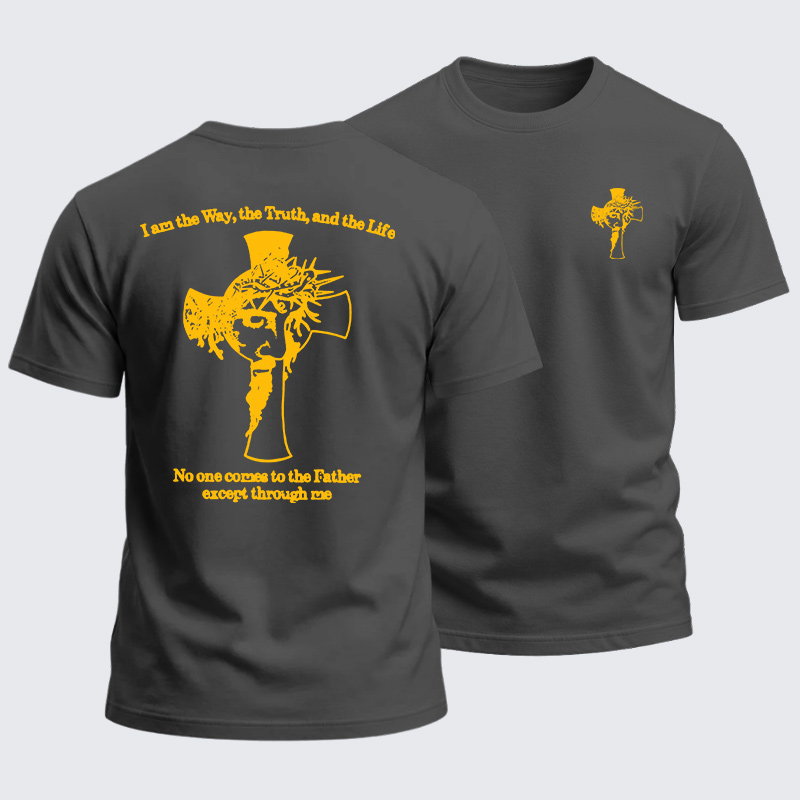Heavyweight Cotton Tee - I am the way the truth and the life