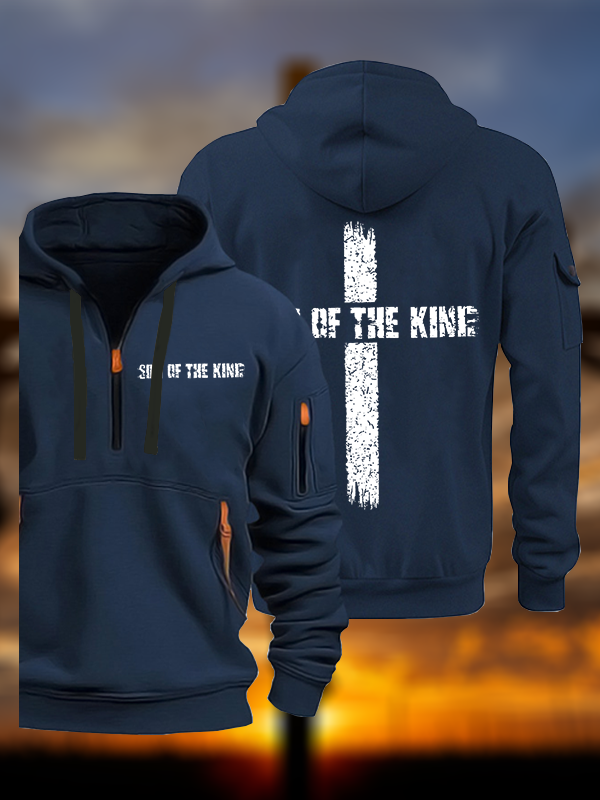 Son Of The King Jesus God Christian Zipper Hoodies