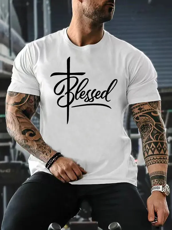Faith Jesus God Christian Cotton T-Shirt
