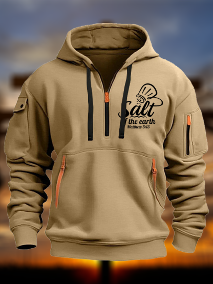 Salt Of The Earth Jesus God Christian Zipper Hoodies