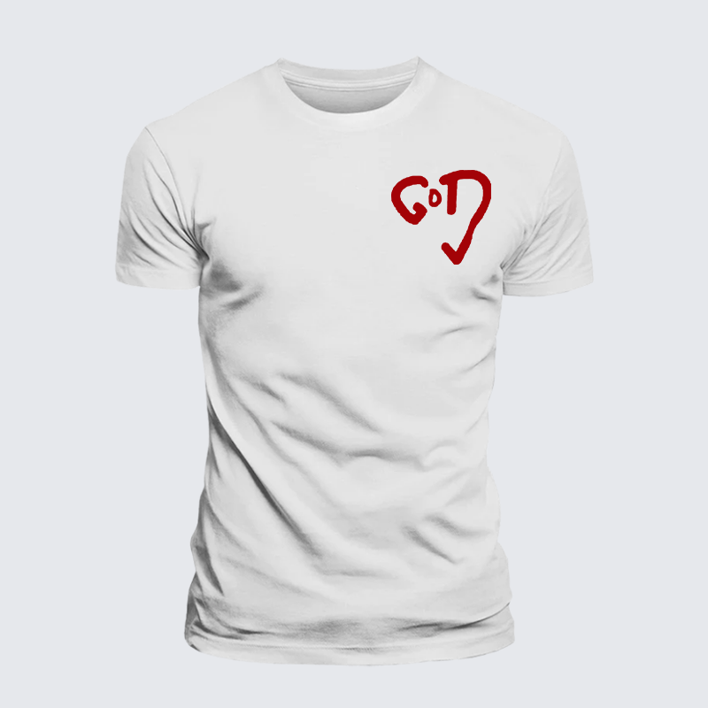The God Jesus God Christian Premium Mercerized Cotton Tee
