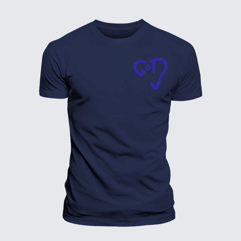 The God Jesus God Christian Premium Mercerized Cotton Tee