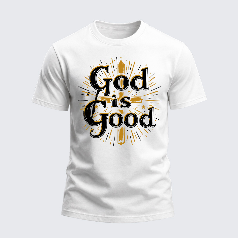 Heavyweight Cotton Tee - God Is Good
