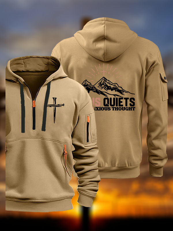 Jesus Quiets Every Anxious Thought Jesus God Christian Zipper Hoodies