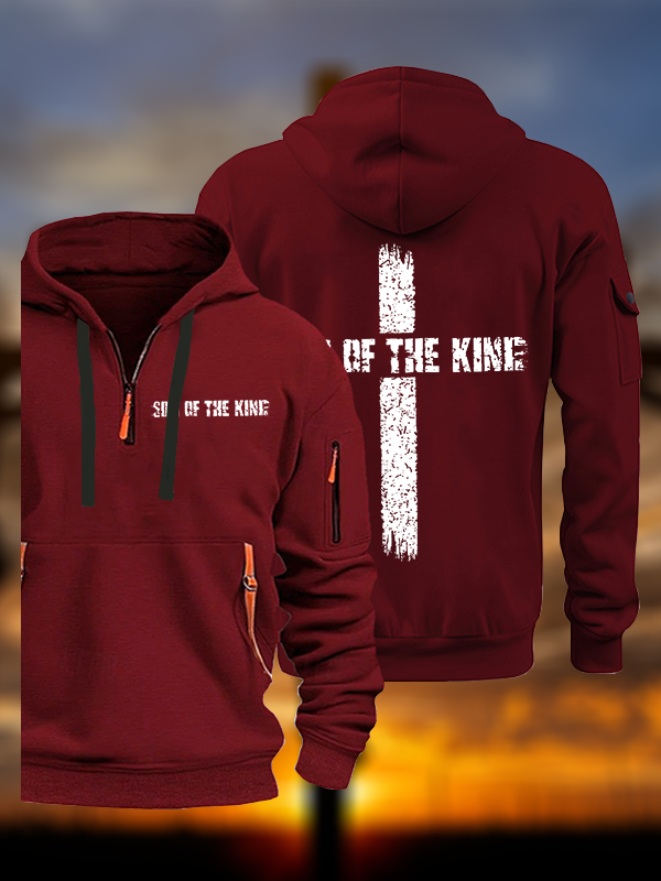 Son Of The King Jesus God Christian Zipper Hoodies