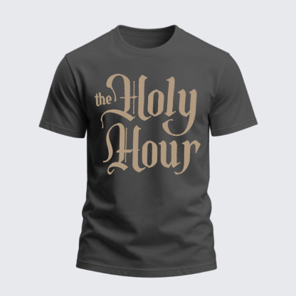 Heavyweight Cotton Tee - The Holy Hour