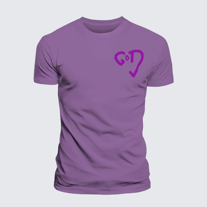 The God Jesus God Christian Premium Mercerized Cotton Tee