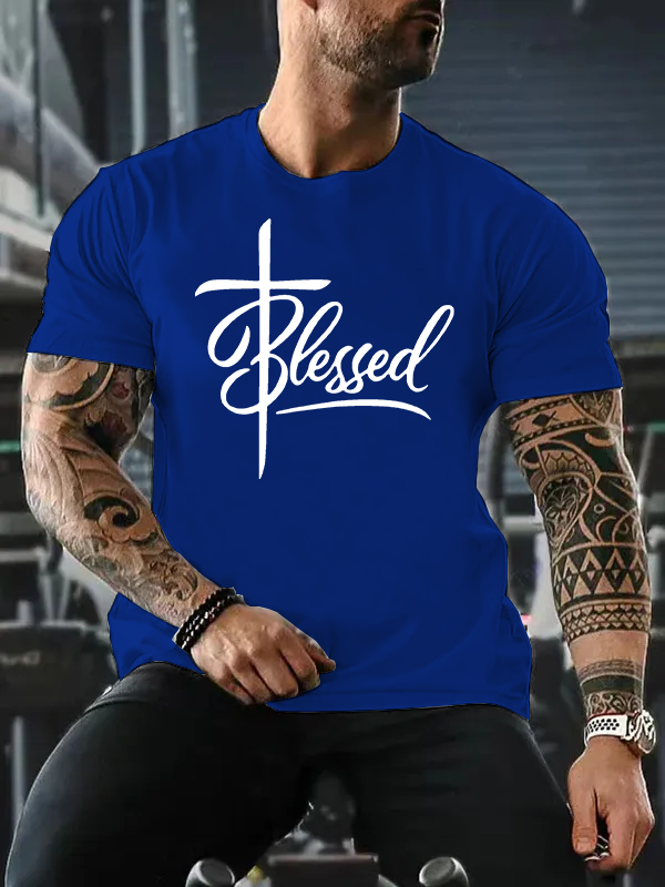 Faith Jesus God Christian Cotton T-Shirt