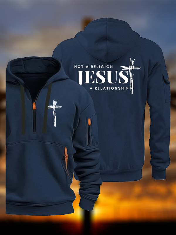 It’S Not Religion It’S A Relationship Jesus God Christian Zipper Hoodies