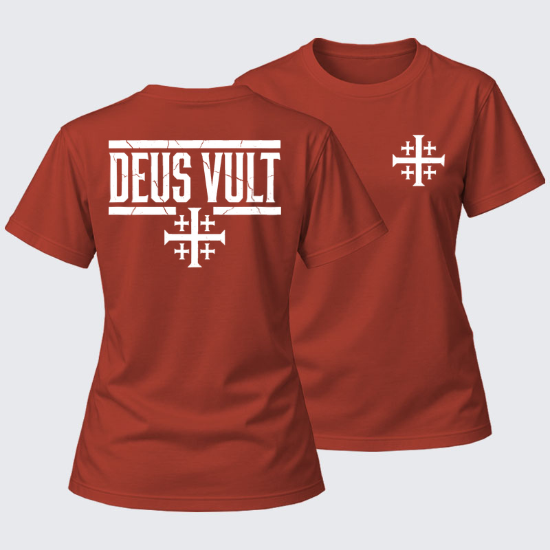 Women's T-shirts  - Deus Vult