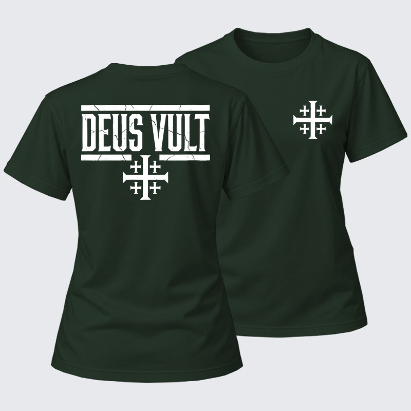 Women's T-shirts  - Deus Vult