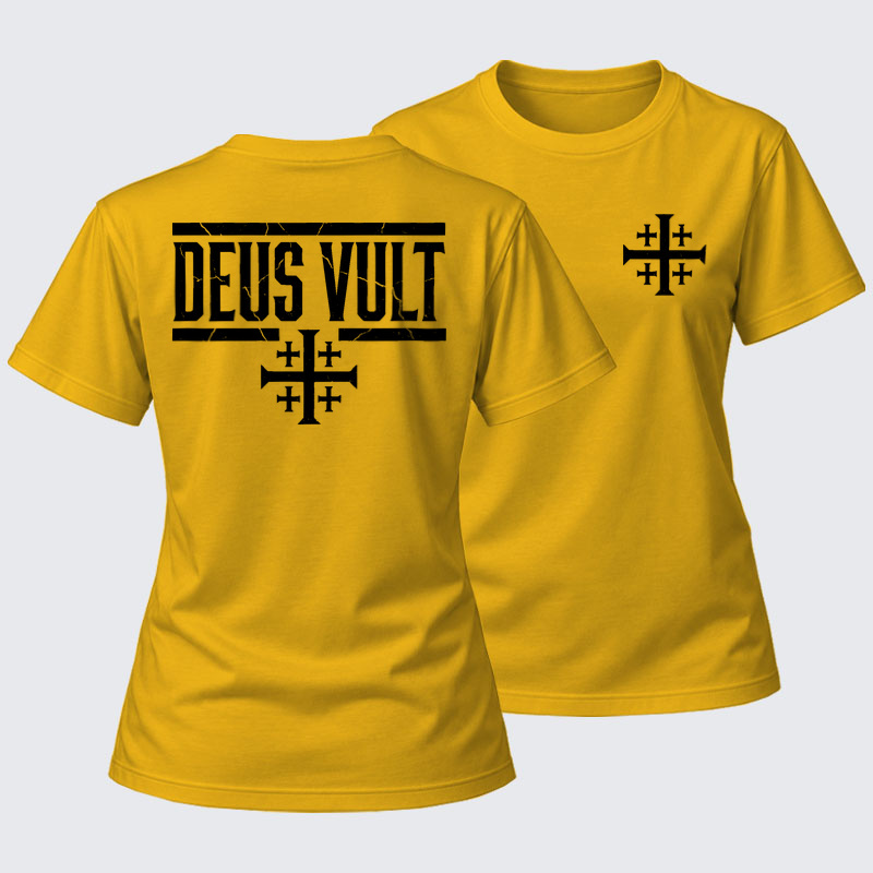 Women's T-shirts  - Deus Vult