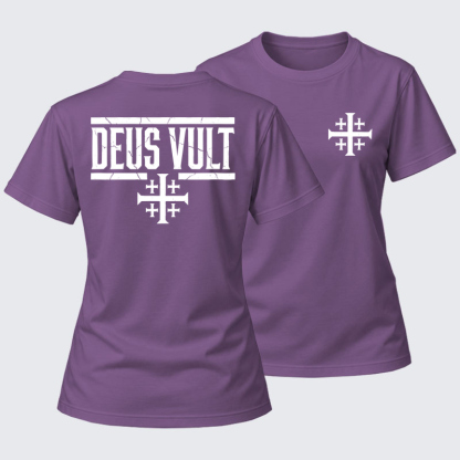 Women's T-shirts  - Deus Vult