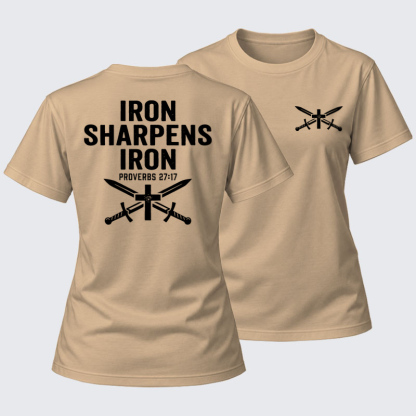 Women's T-shirts   - Iron Sharpens Iron