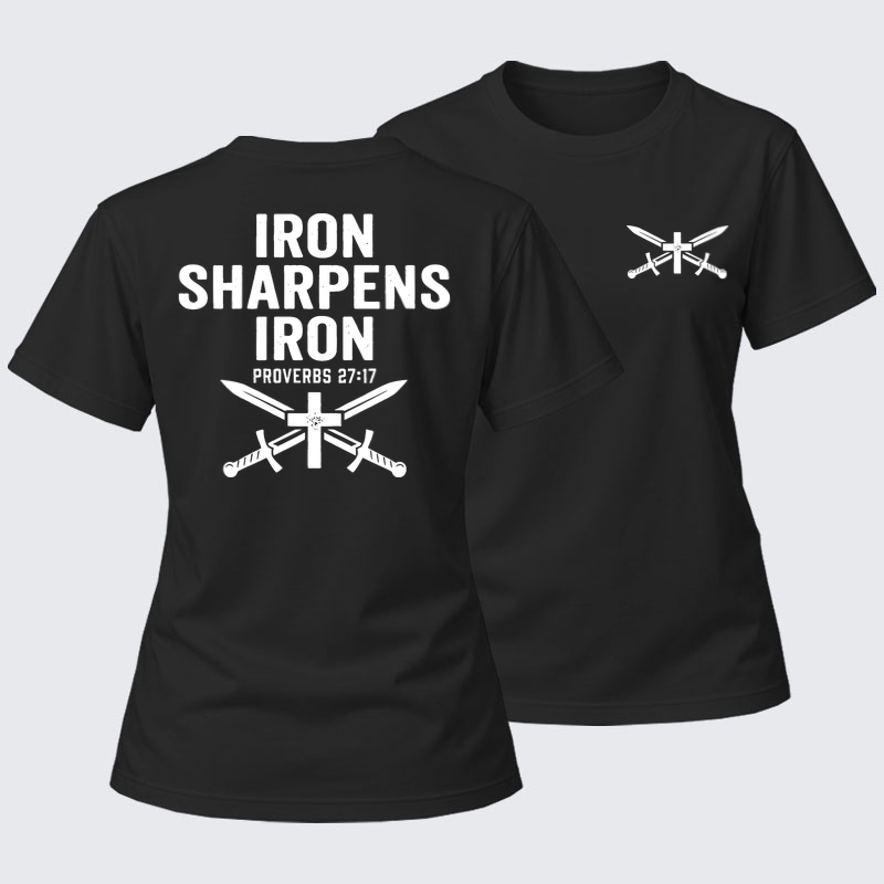 Women's T-shirts   - Iron Sharpens Iron