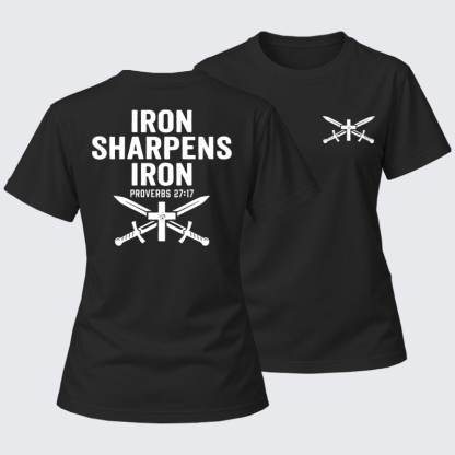 Women's T-shirts   - Iron Sharpens Iron