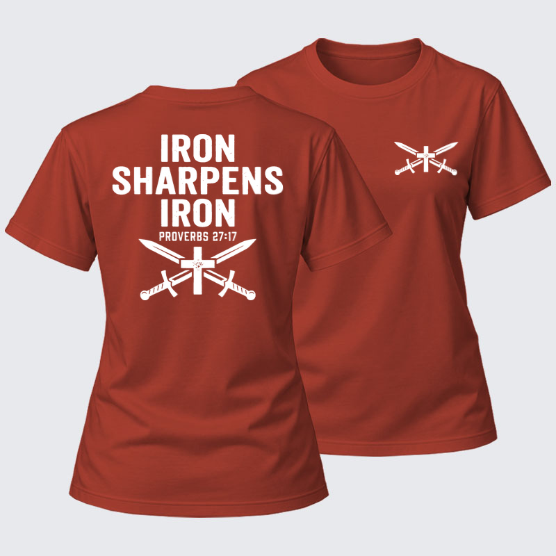 Women's T-shirts   - Iron Sharpens Iron