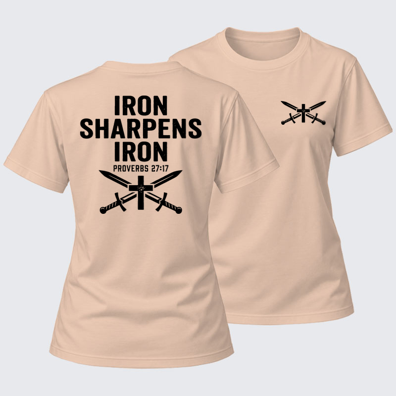 Women's T-shirts   - Iron Sharpens Iron