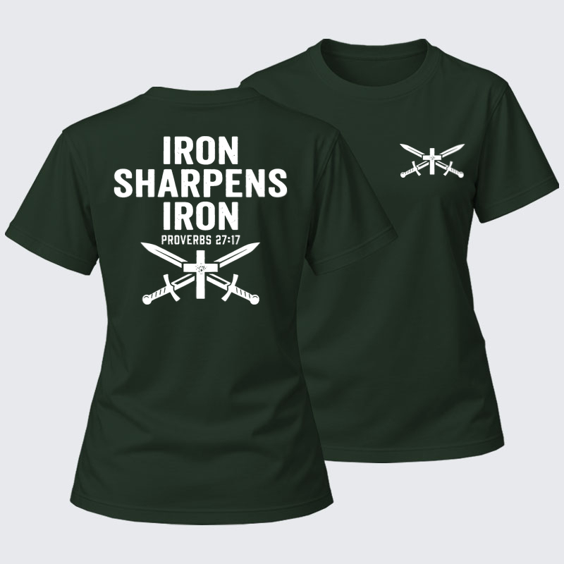 Women's T-shirts   - Iron Sharpens Iron