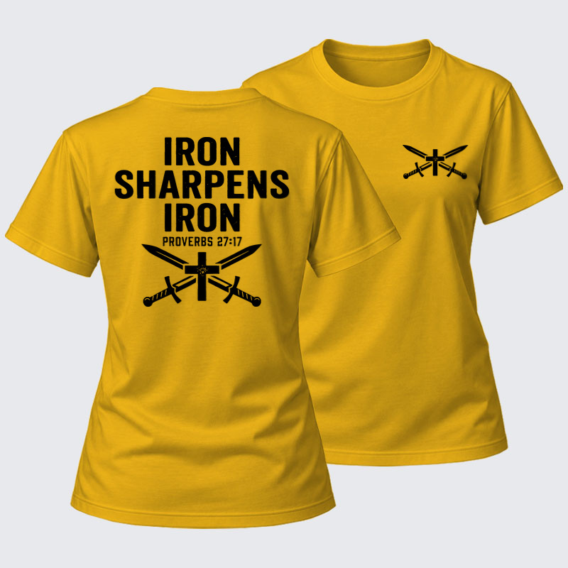 Women's T-shirts   - Iron Sharpens Iron