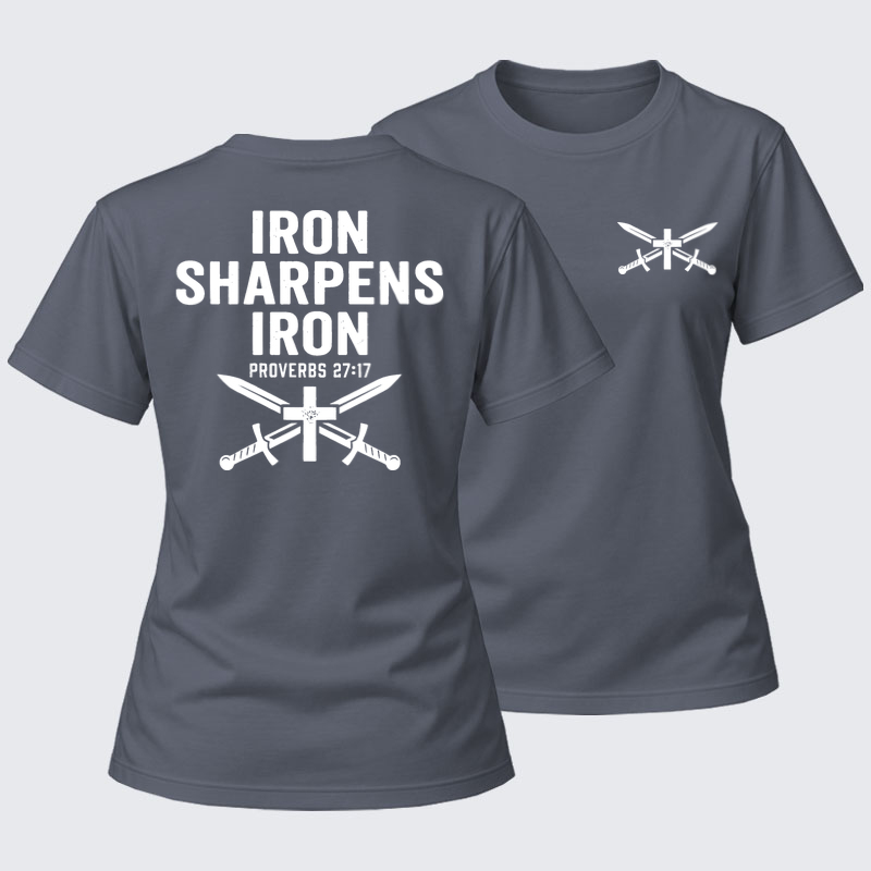Women's T-shirts   - Iron Sharpens Iron