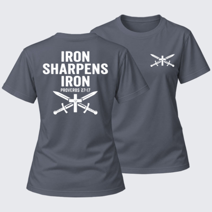 Women's T-shirts   - Iron Sharpens Iron