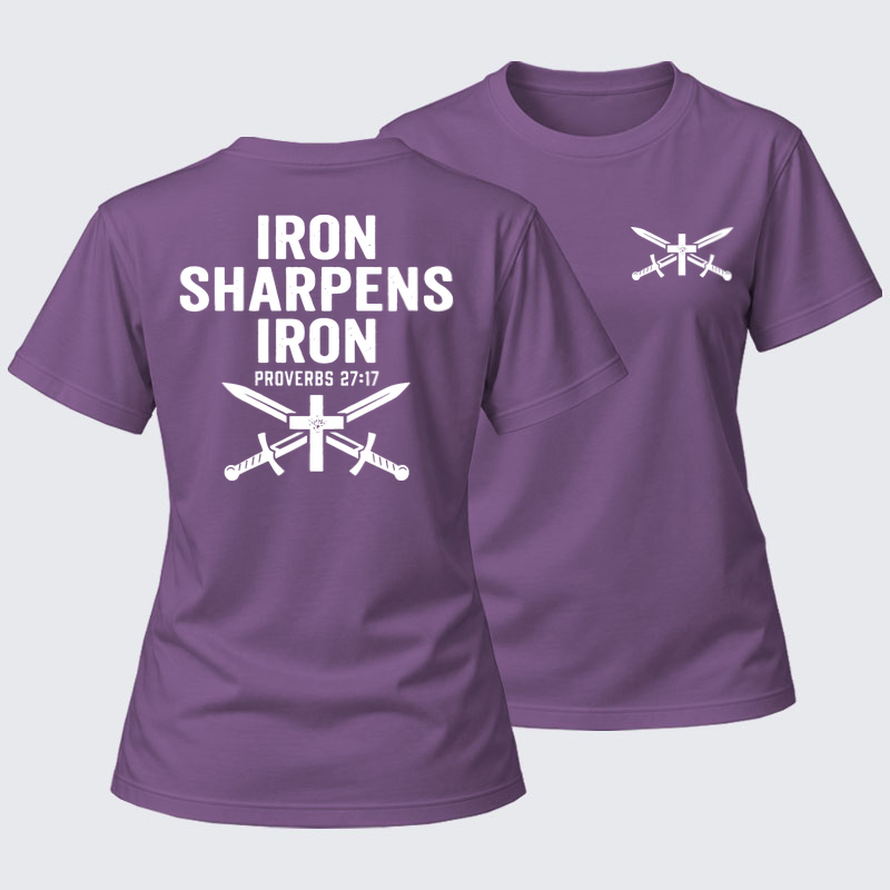 Women's T-shirts   - Iron Sharpens Iron