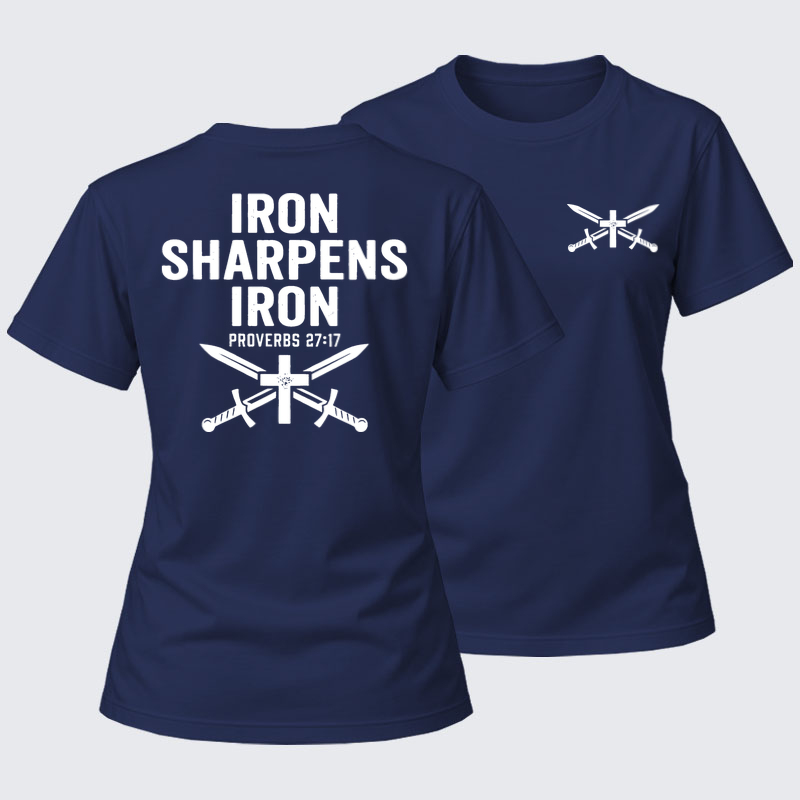 Women's T-shirts   - Iron Sharpens Iron