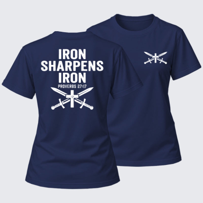 Women's T-shirts   - Iron Sharpens Iron
