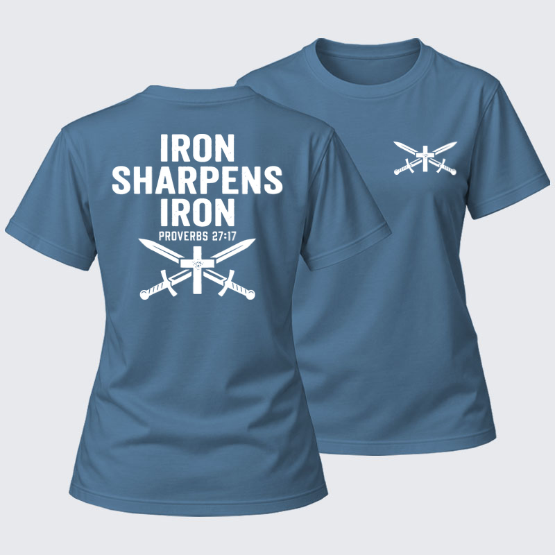 Women's T-shirts   - Iron Sharpens Iron