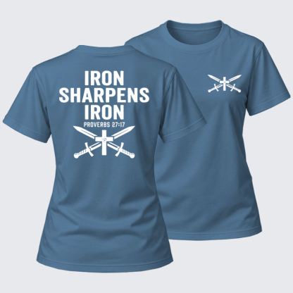 Women's T-shirts   - Iron Sharpens Iron