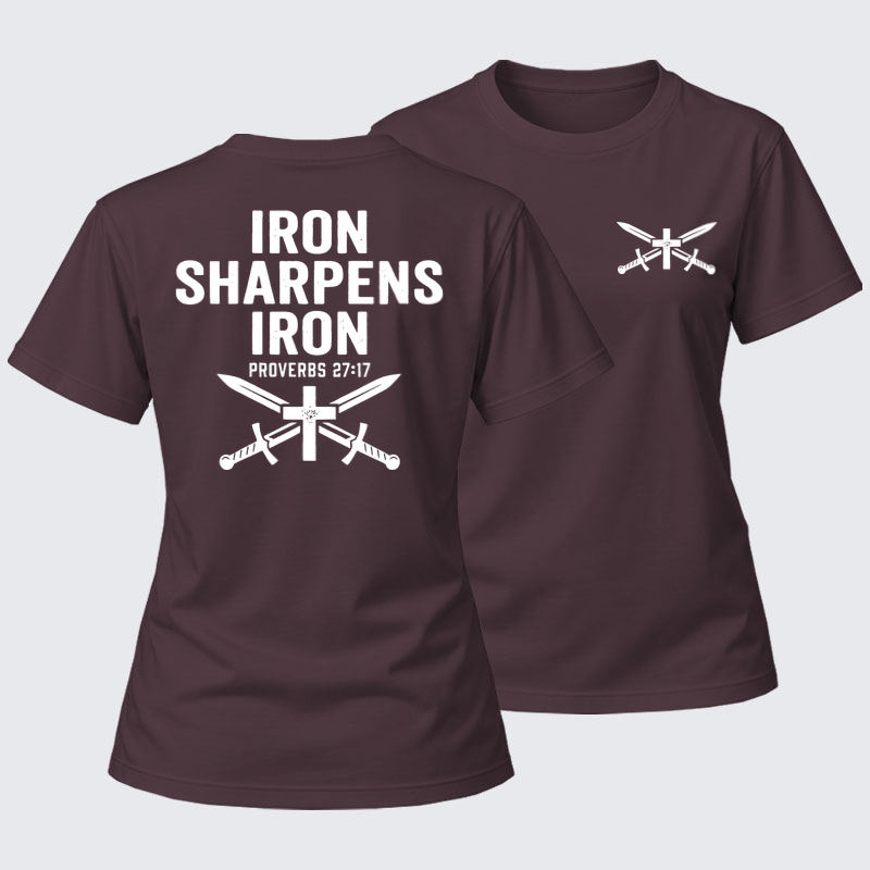 Women's T-shirts   - Iron Sharpens Iron