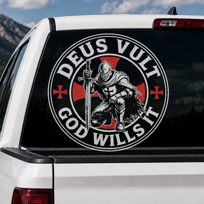 Car & Truck Vinyl Decals-Make No Peace with Evil