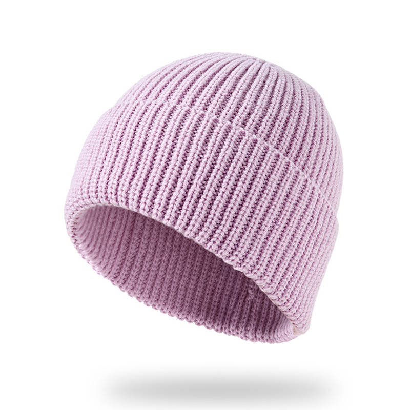 Thick Alpaca Wool Blend Knit Beanie