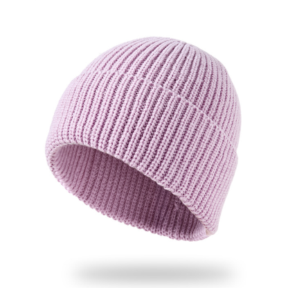 Thick Alpaca Wool Blend Knit Beanie