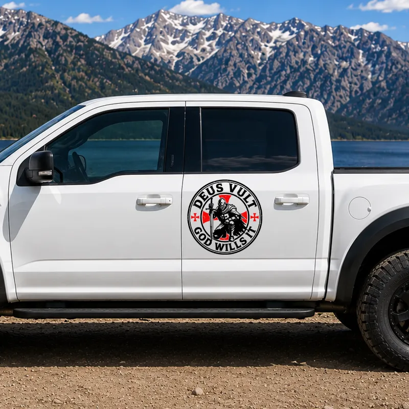 Car & Truck Vinyl Decals-Make No Peace with Evil