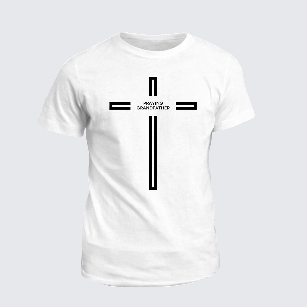 Classic Cotton Tee - Praying Grandpa